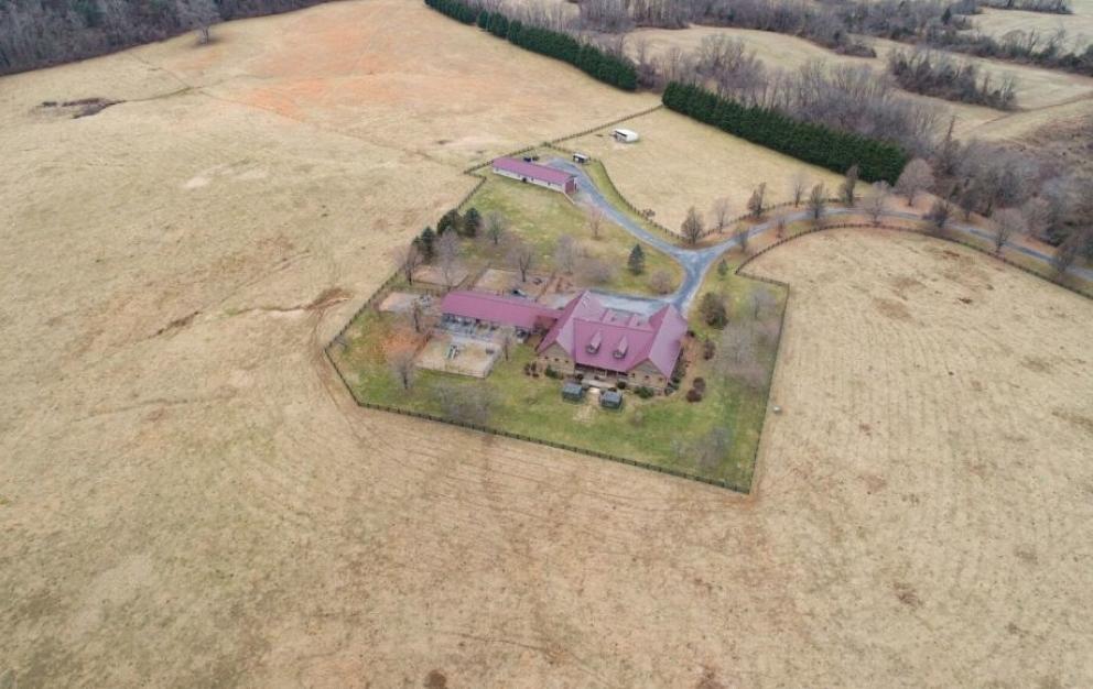 Image for 3 BR/2.5 BA Custom Log Home on 72 +/- Acres w/3 Bay Outbuilding, Pond, Fencing & Kennels