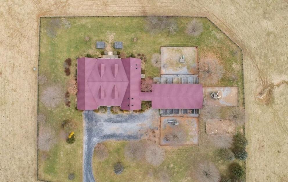 Image for 3 BR/2.5 BA Custom Log Home on 72 +/- Acres w/3 Bay Outbuilding, Pond, Fencing & Kennels