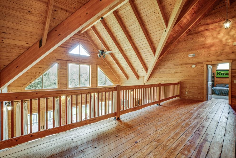 Image for Beautiful 3 BR/3.5 BA Custom Built Log Home w/Guest Cottage & 4 Stall Barn on 18.7 +/- Acres