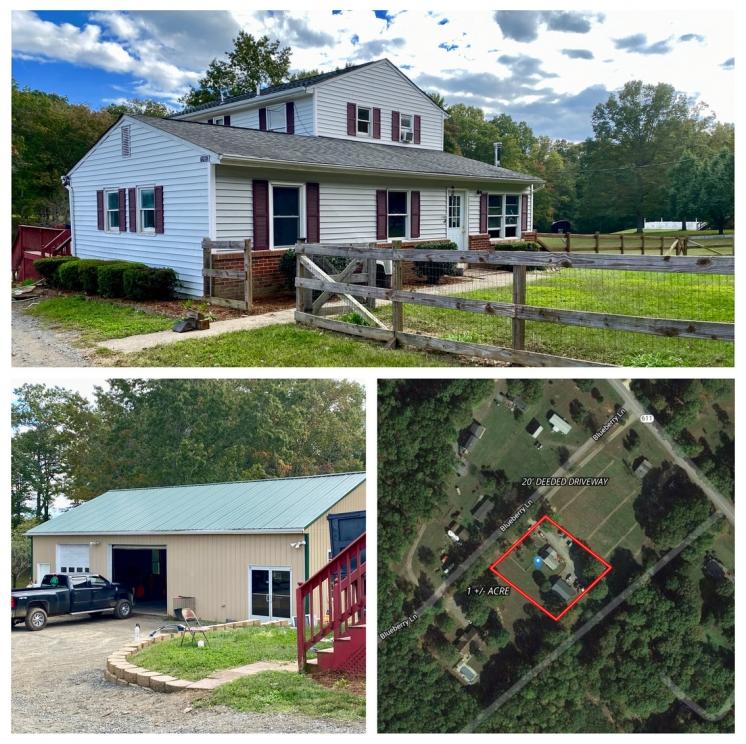 Image for 3 BR/2 BA Home w/1,800+ sf. Shop/Garage on 1 +/- Acre—Orange County, VA