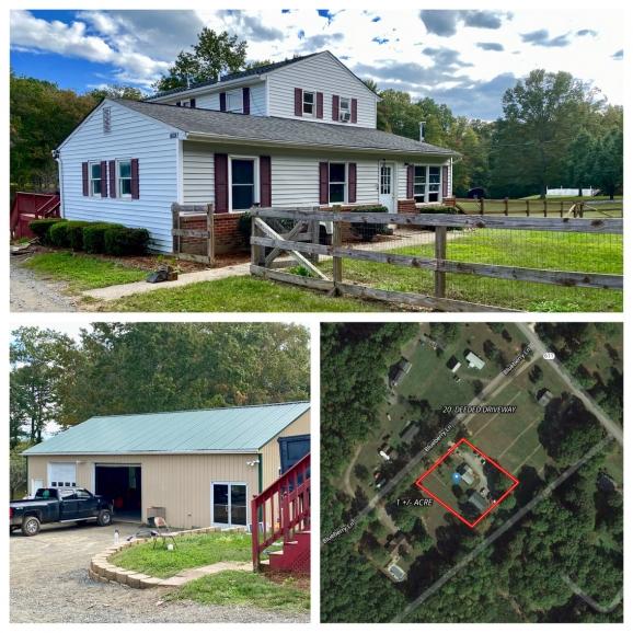 Image for 3 BR/2 BA Home w/1,800+ sf. Shop/Garage on 1 +/- Acre—Orange County, VA