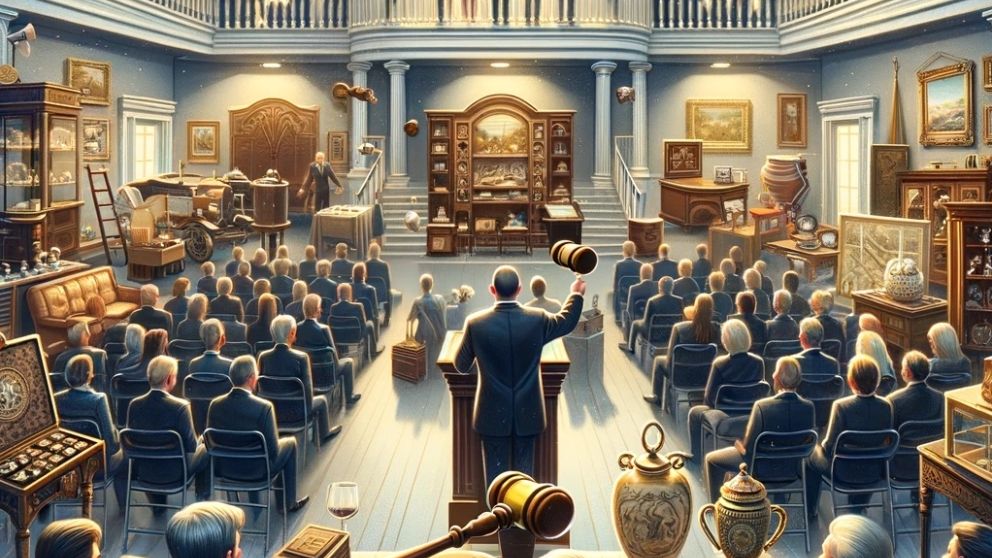 Scoring at estate auction in virginia