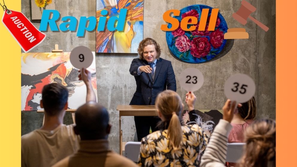 Auction ontario - auctioneer - auction paddles