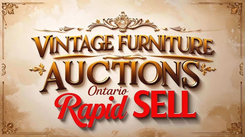Vintage furniture auction ontario
