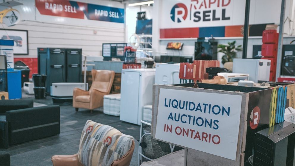 Liquidation auction ontario