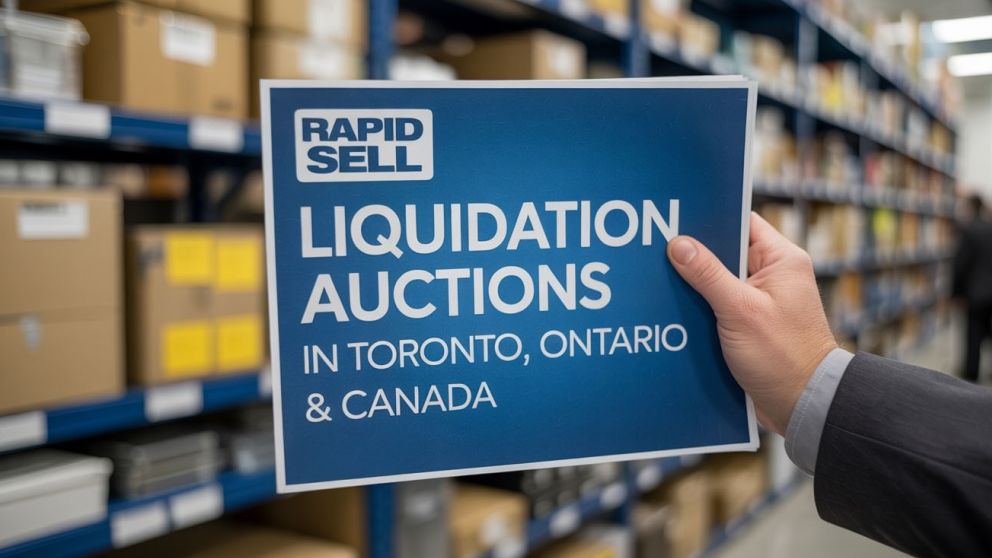 Liquidation auctions in toronto, ontario  canada