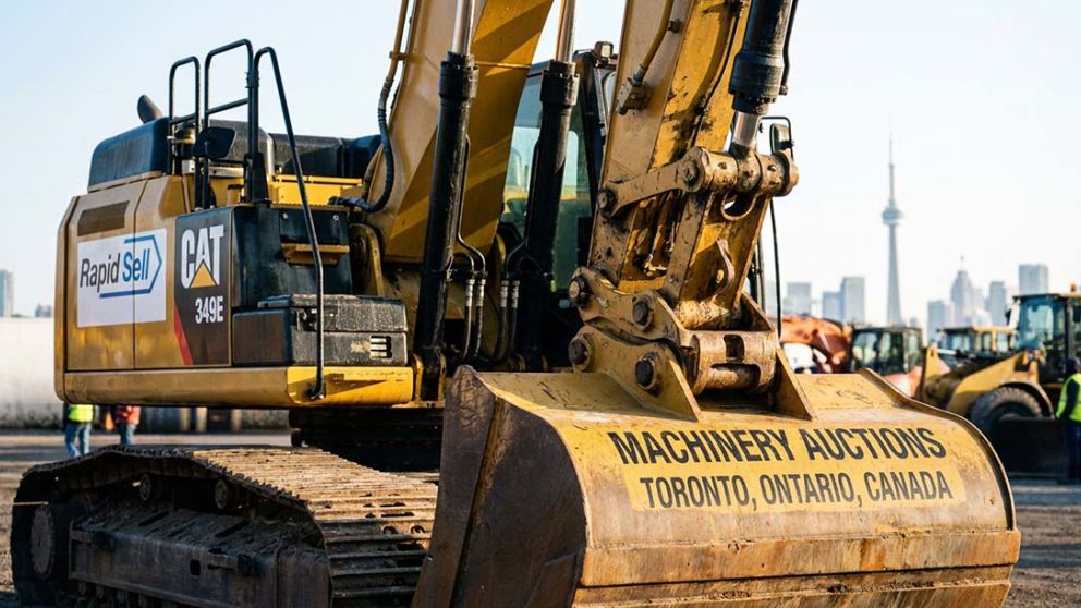 Toronto-machinery-auctions-excavator-ontario-canada