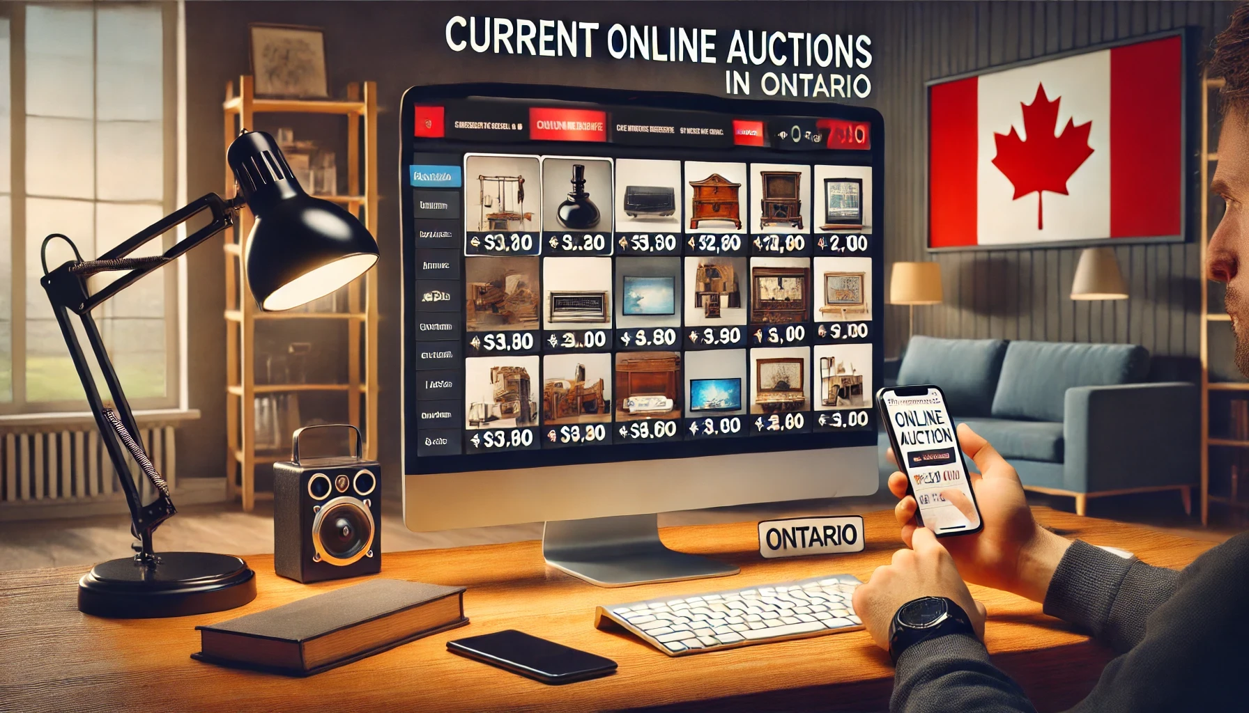 Current Online Auction in Ontario