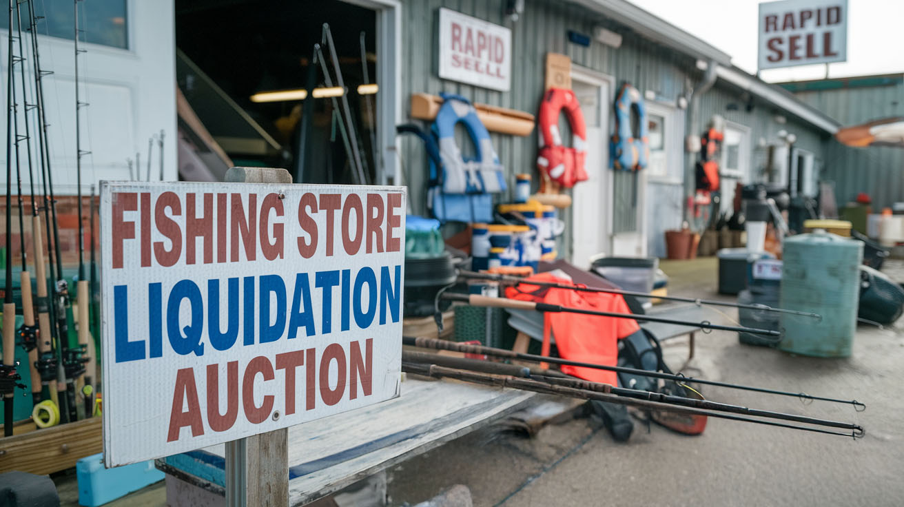 Fishing Store Liquidation Auction Ontario