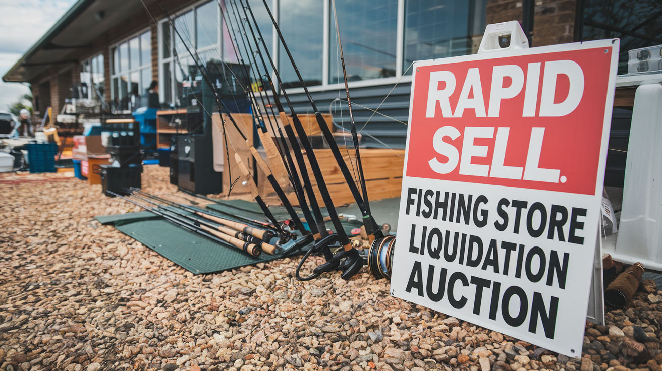 Fishing Store Liquidation Auction Ontario