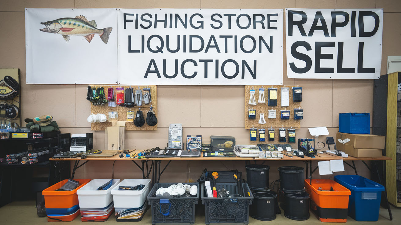 Fishing Store Liquidation Auction Ontario