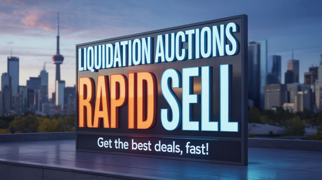 Liquidation Auctions in Toronto, Ontario & Canada