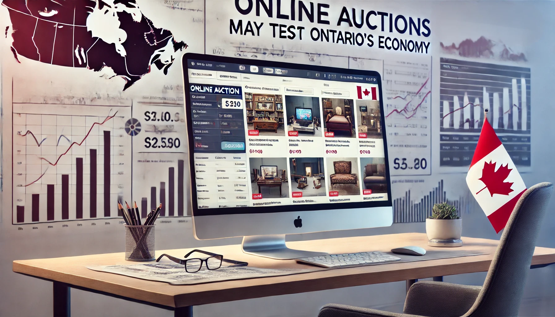 Online Auctions May Test Ontario's Economy