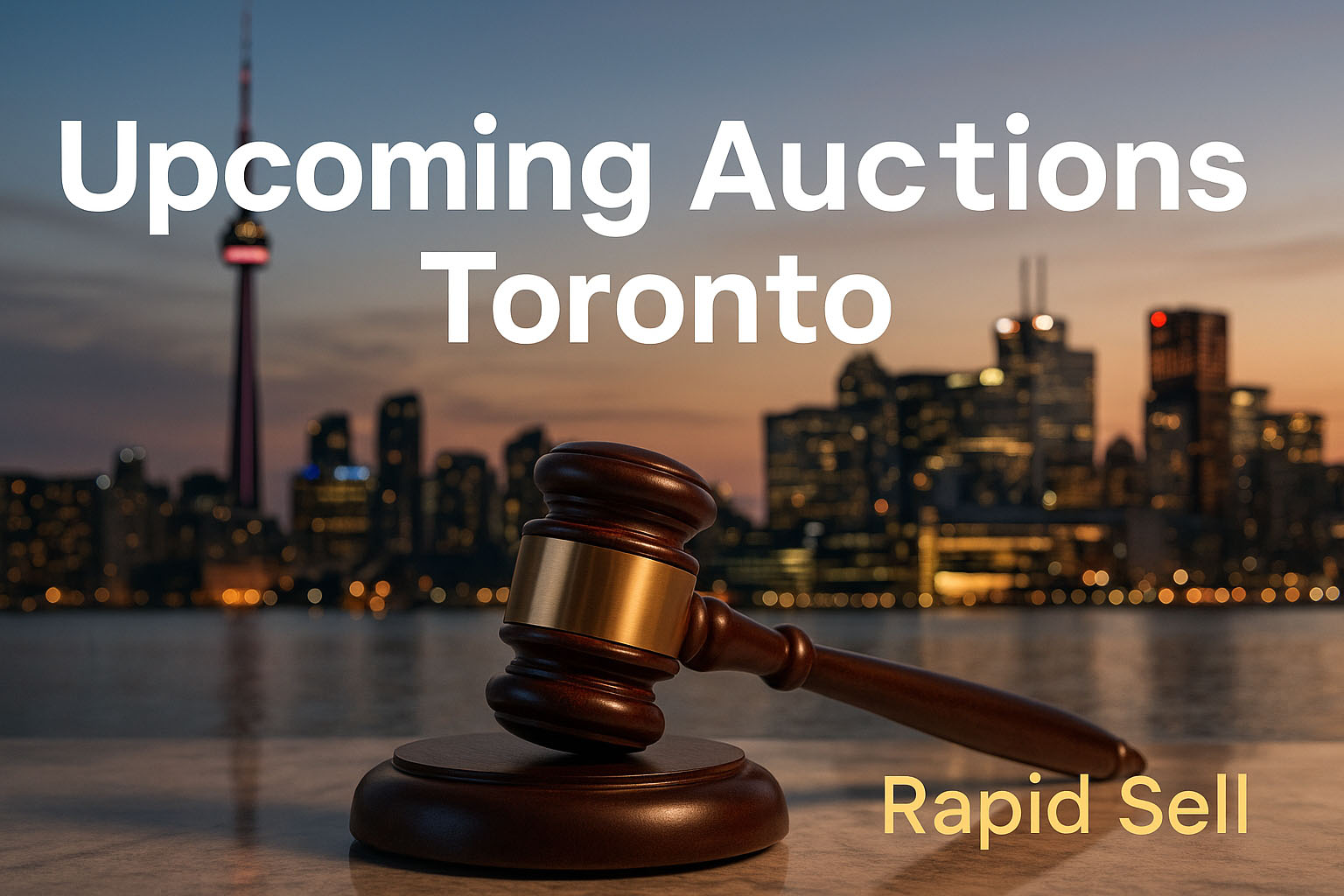 Upcoming Auctions Toronto