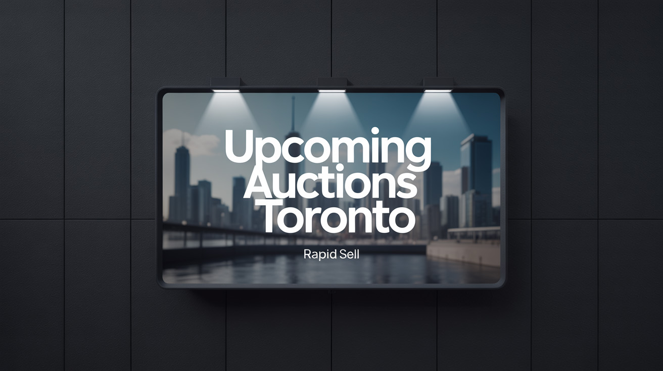 Upcoming Auctions Toronto