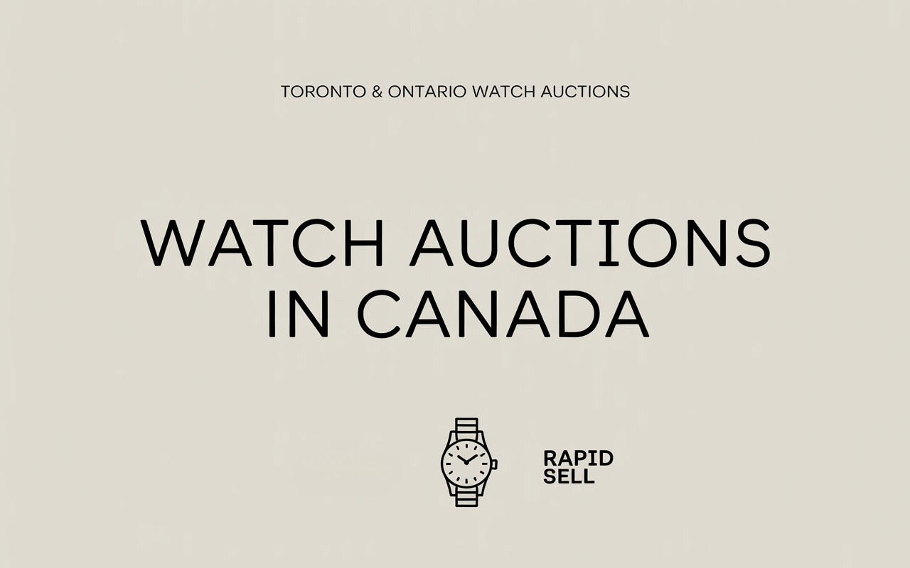Watch Auctions Ontario Toronto Canada