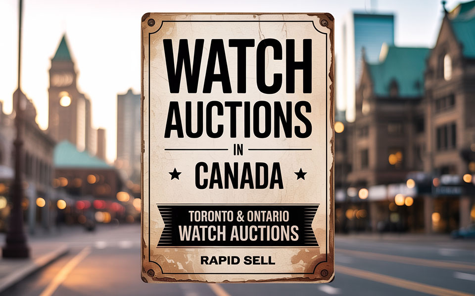 Watch Auctions Canada | Toronto | Ontario