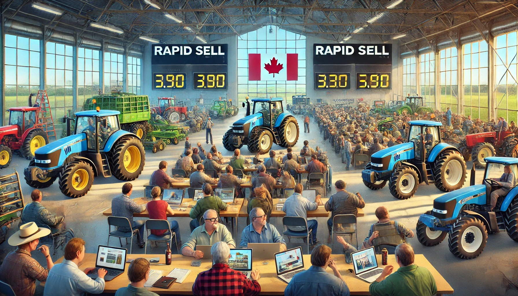 equipment auction ontario