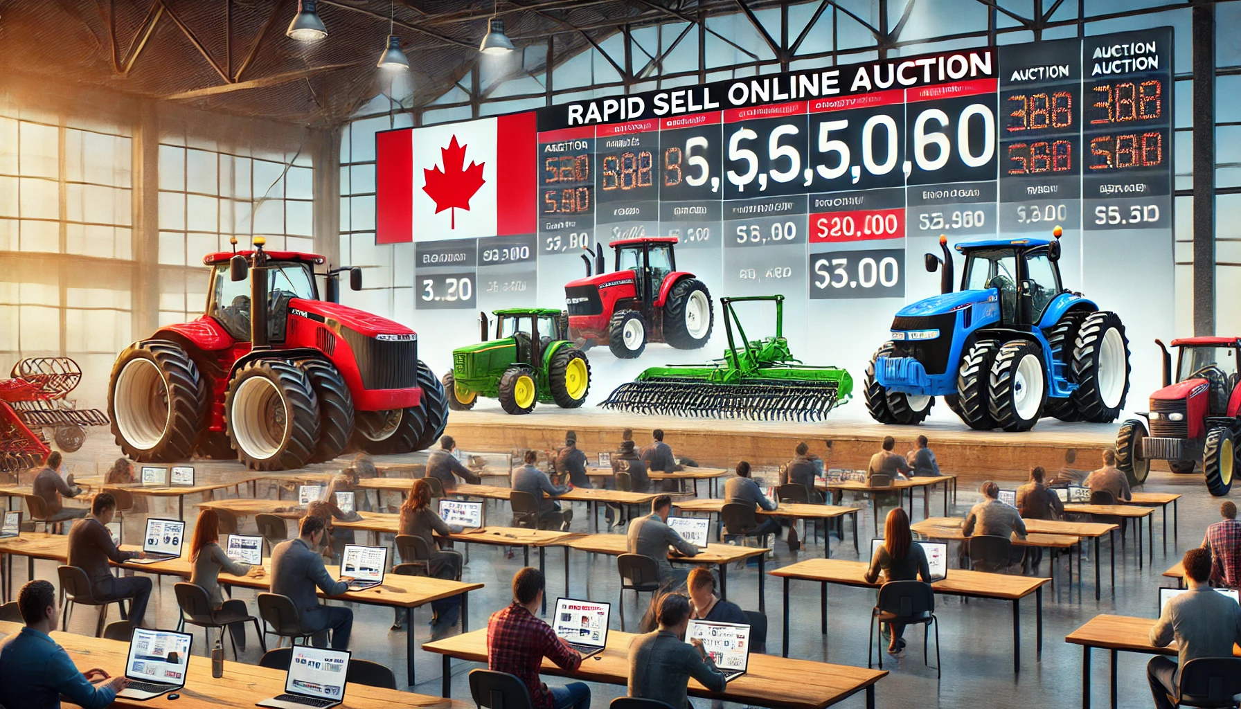 Equipment Online Auction Ontario 