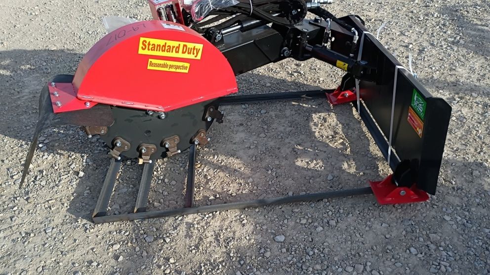 L9-017 Y raytree stump grinder skid steer attachment