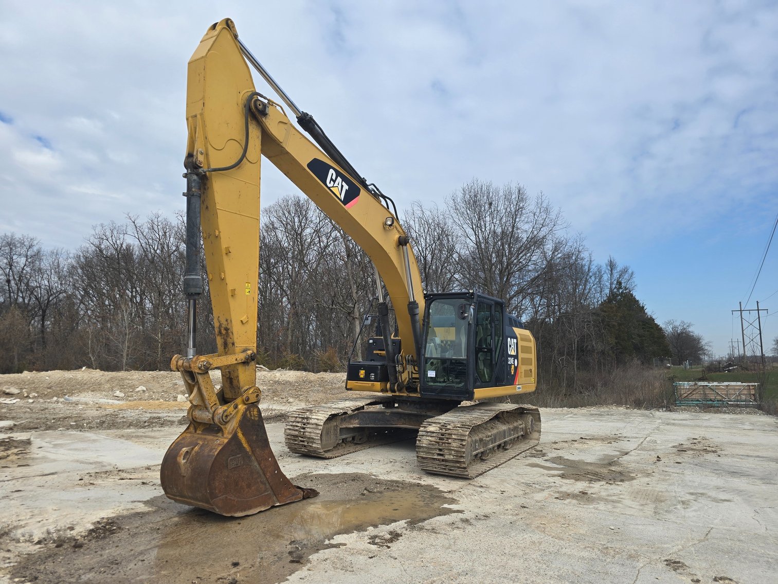2013 Caterpillar 324 EL Excavator at Sexton Auctioneers auction