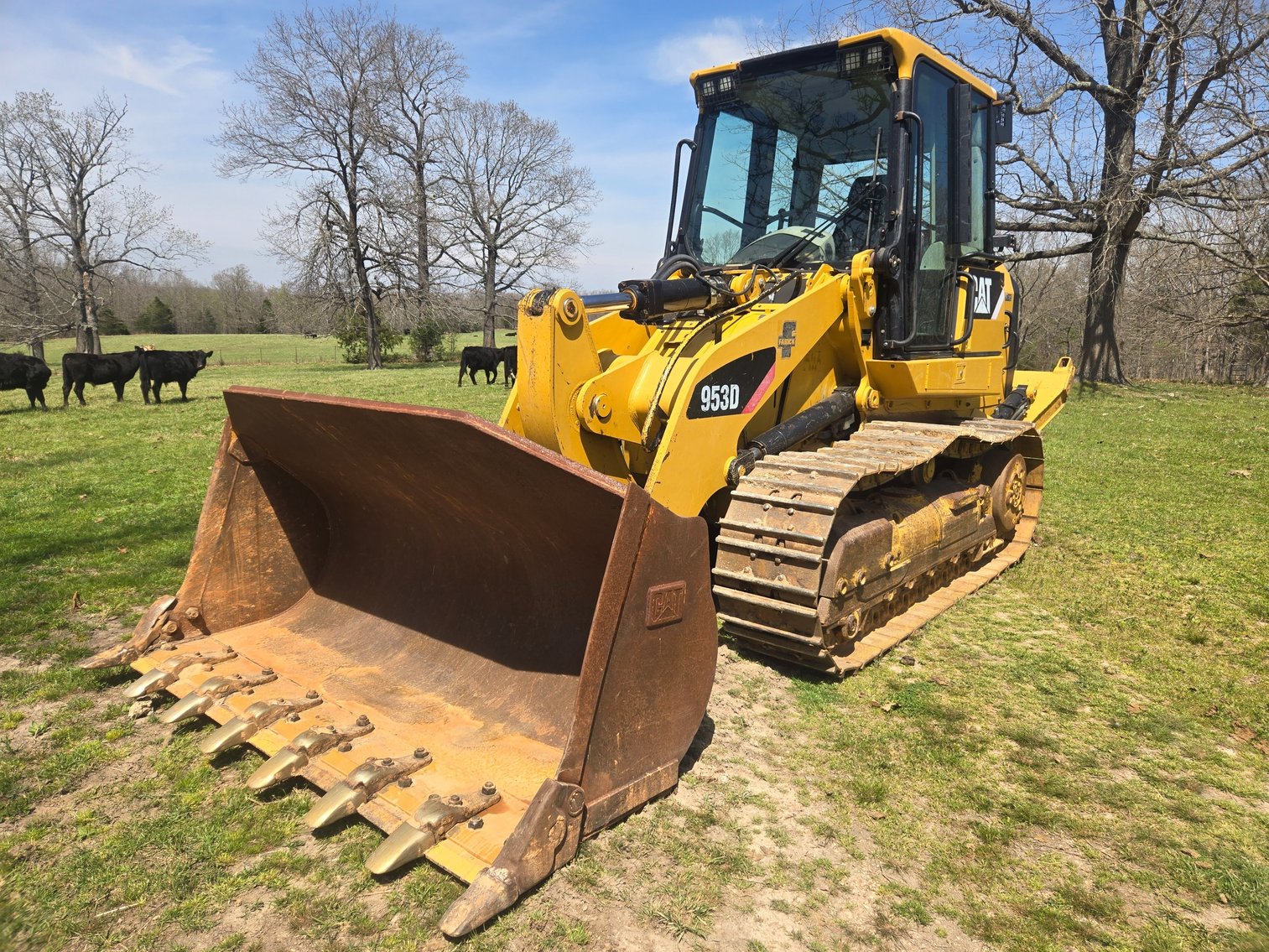 2014 Caterpillar 953D Crawler Loader at Sexton Auctioneers auction