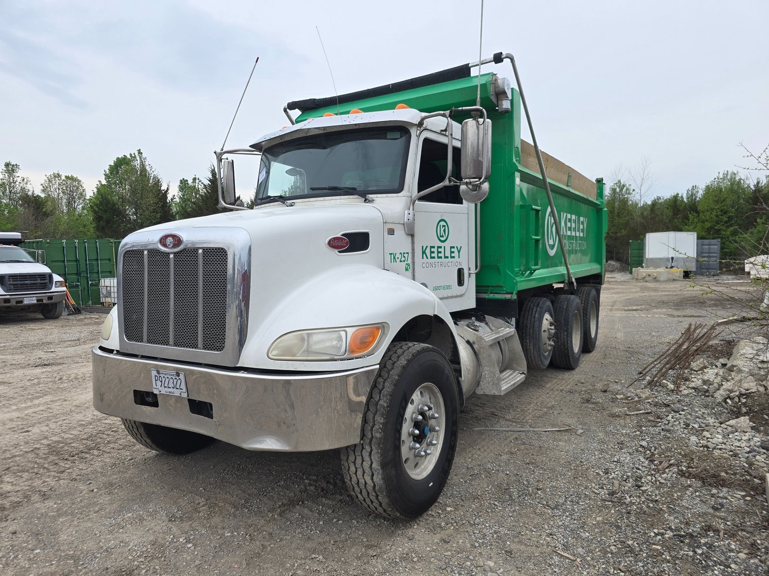 2017 Peterbilt 348 Tri-Axle Dump Truck at Sexton Auctioneers auction