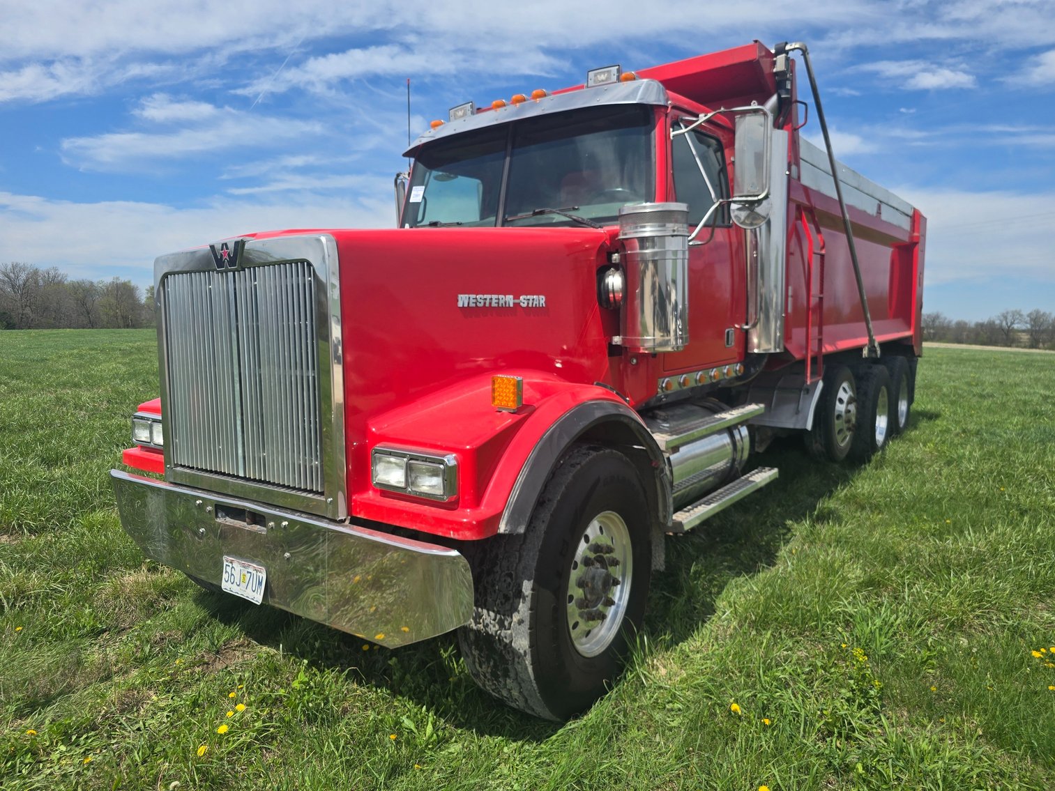 2007 Western Star Trucks 4900 FA Tri-Axle Dump Truck at Sexton Auctioneers auction