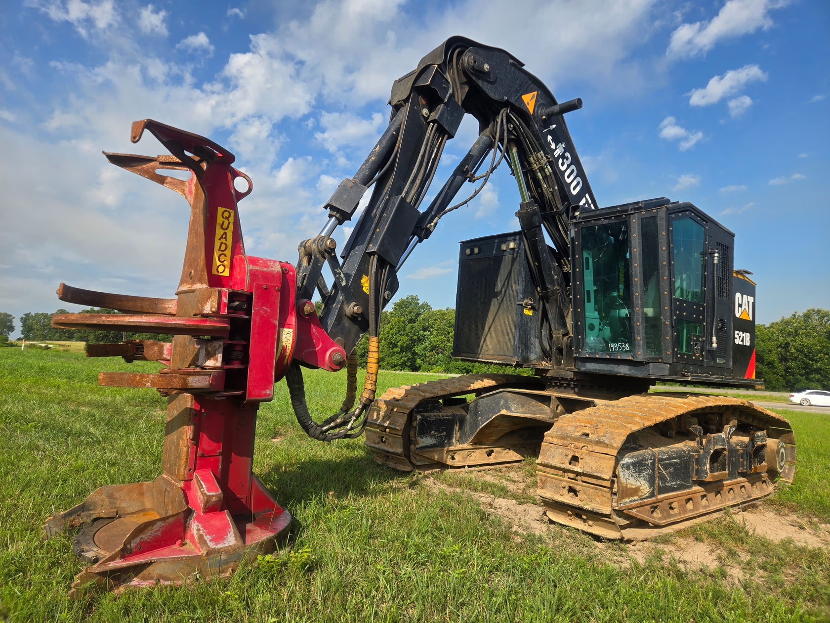 2015 Caterpillar 521B Feller Buncher