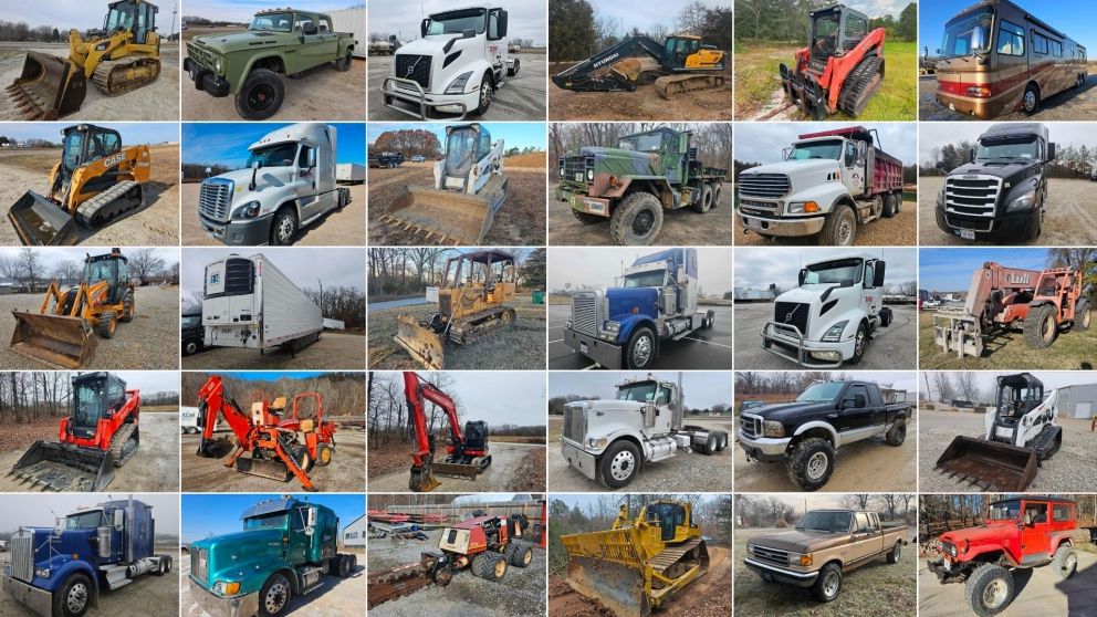 Sexton Auctioneers February 29th Online Equipment Auction 