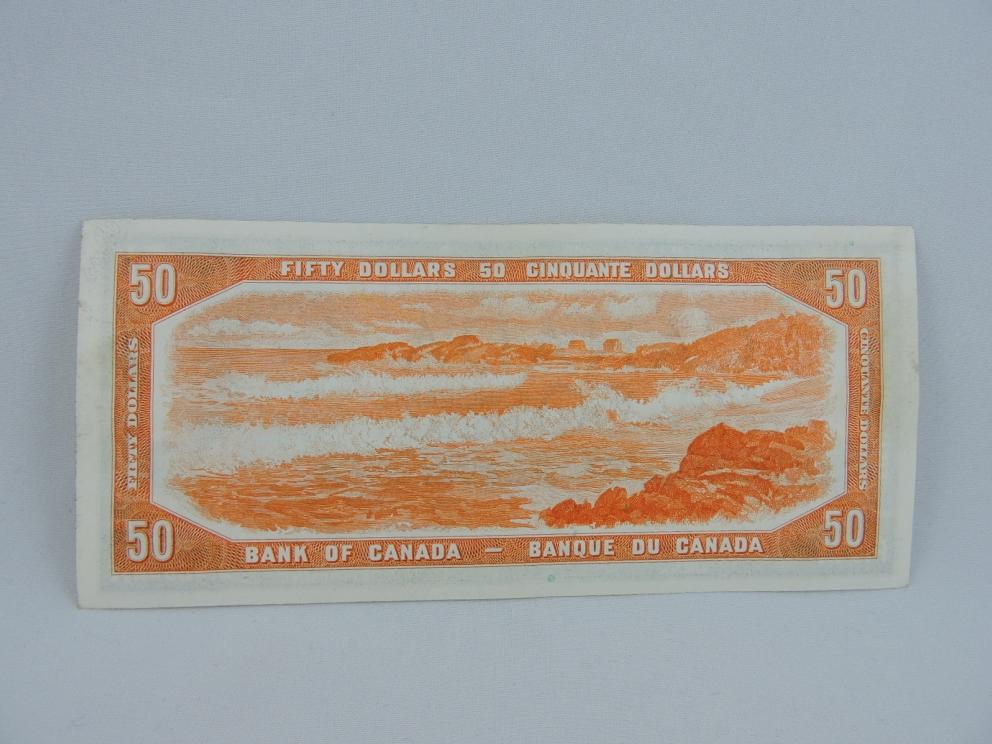 Image for Investment Quality Currency 1954 $50 Canadian Banknotes