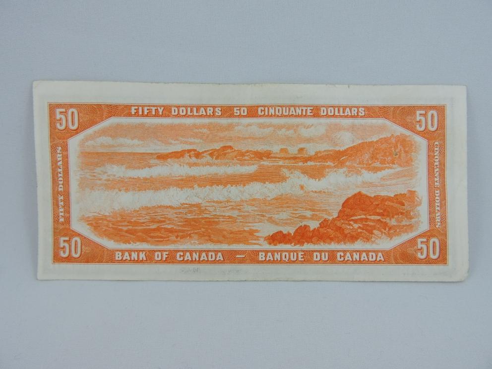 Image for Investment Quality Currency 1954 $50 Canadian Banknotes
