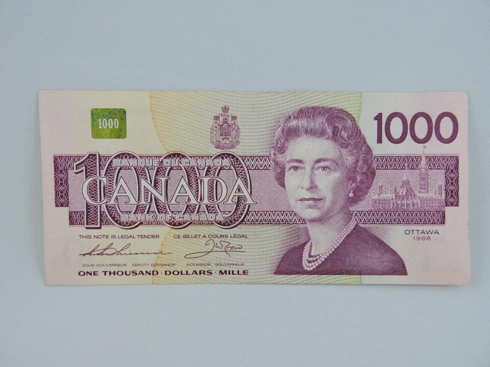 Image for 1988 Mint Quality $1000 Uncirculated Banknotes