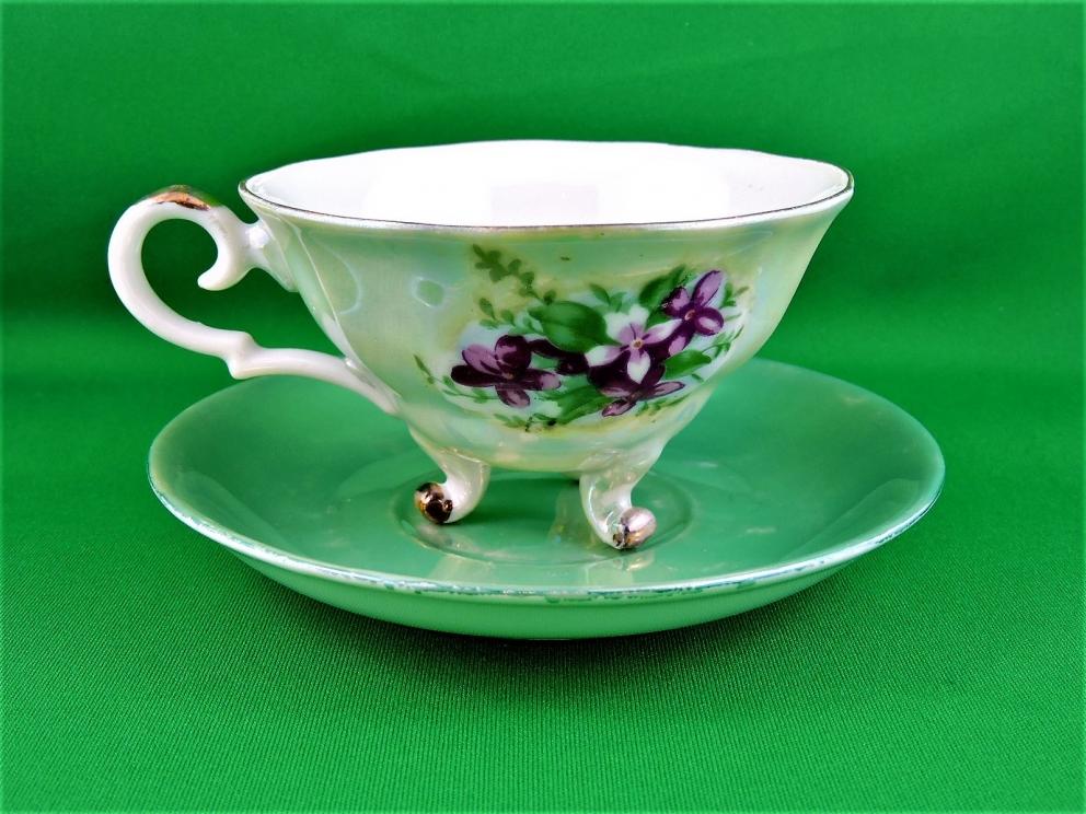Image for Tea Time Collection Delicate China Cups and Saucers British Japan China Europe