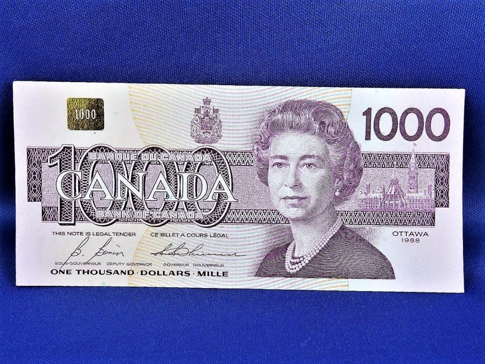 Image for 1988 Mint Quality $1000 Uncirculated Banknote