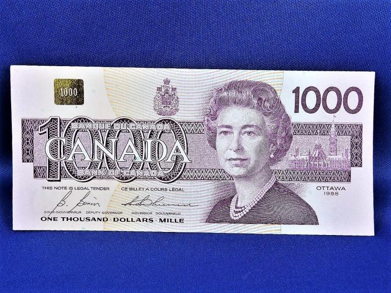 Image for 1988 Mint Quality $1000 Uncirculated Banknote