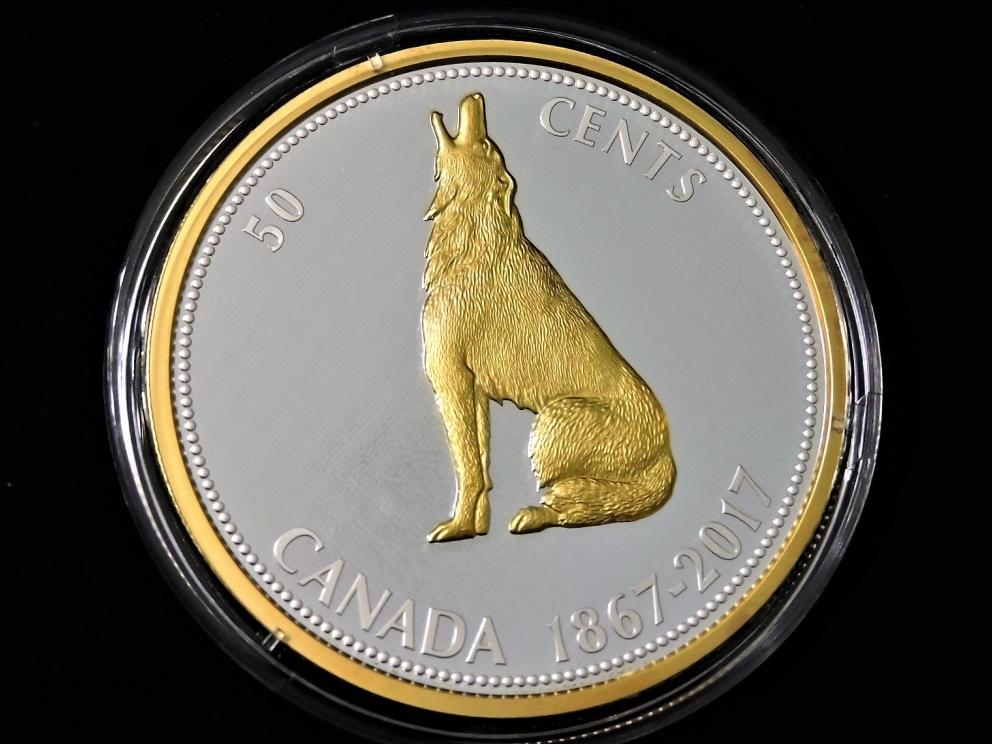 Image for GOLD SILVER 6-COINS BIG COIN SERIES ROYAL CANANADIAN MINT