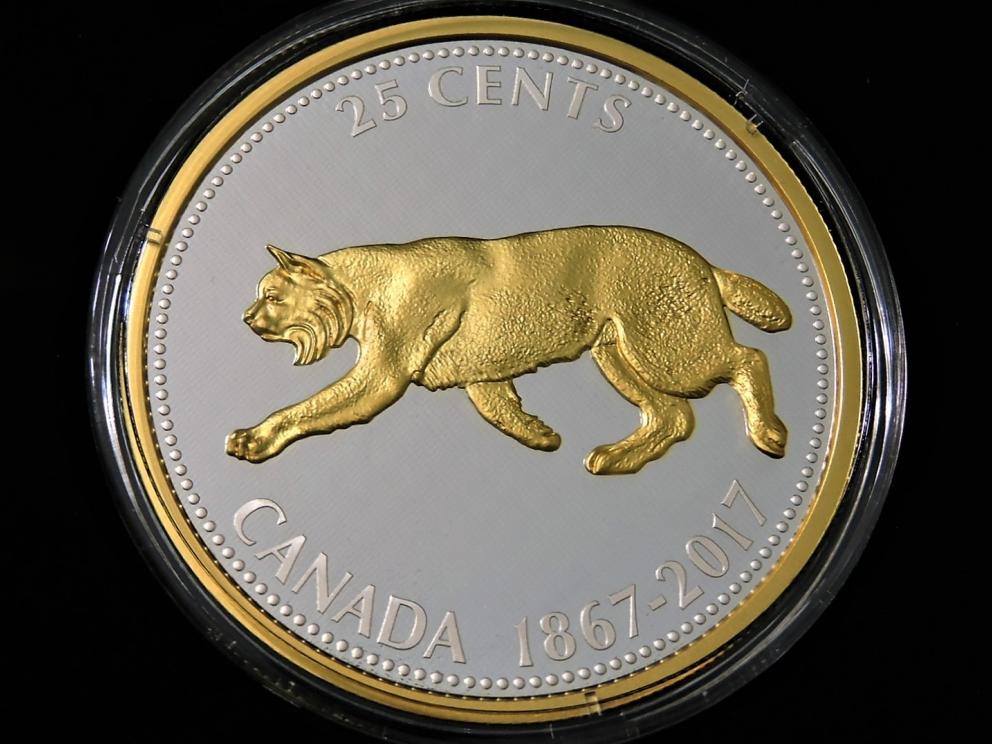 Image for GOLD SILVER 6-COINS BIG COIN SERIES ROYAL CANANADIAN MINT