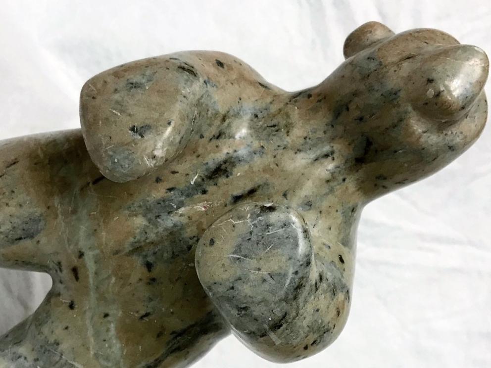 Image for DANCING BEAR CARVING ... OUTSTANDING UNIQUE STONE IMAGE