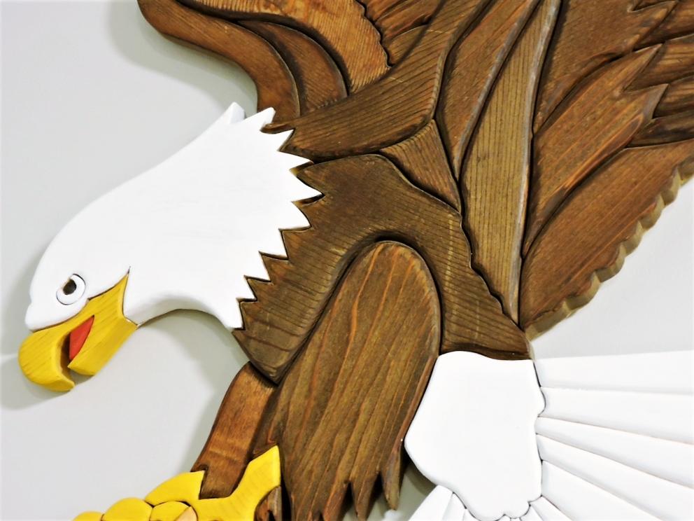 Image for KIRKPATRICK INTARSIA WOODWORKING The Eagle