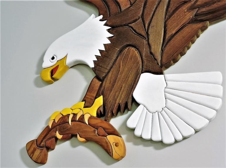 Image for KIRKPATRICK INTARSIA WOODWORKING The Eagle