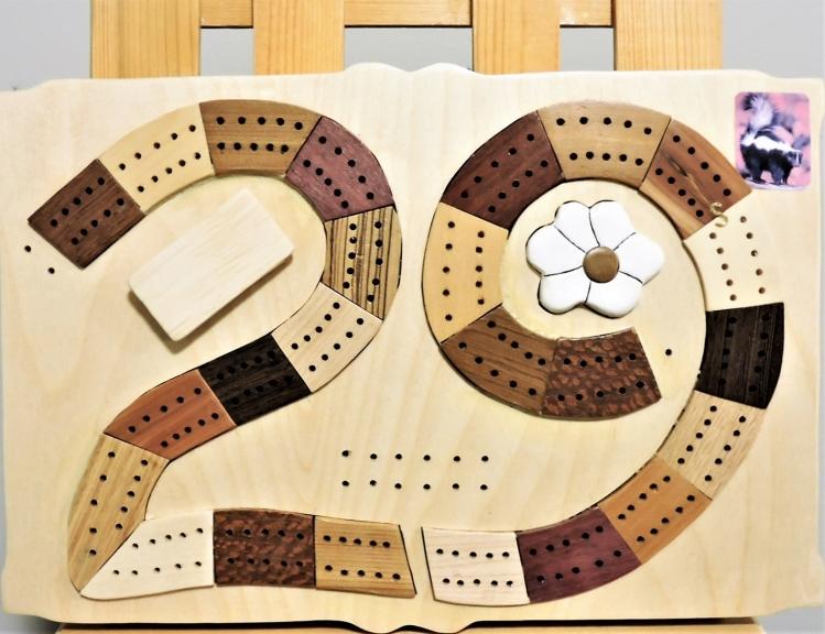 Image for KIRKPATRICK INTARSIA WOODWORKING The Cribbage Board