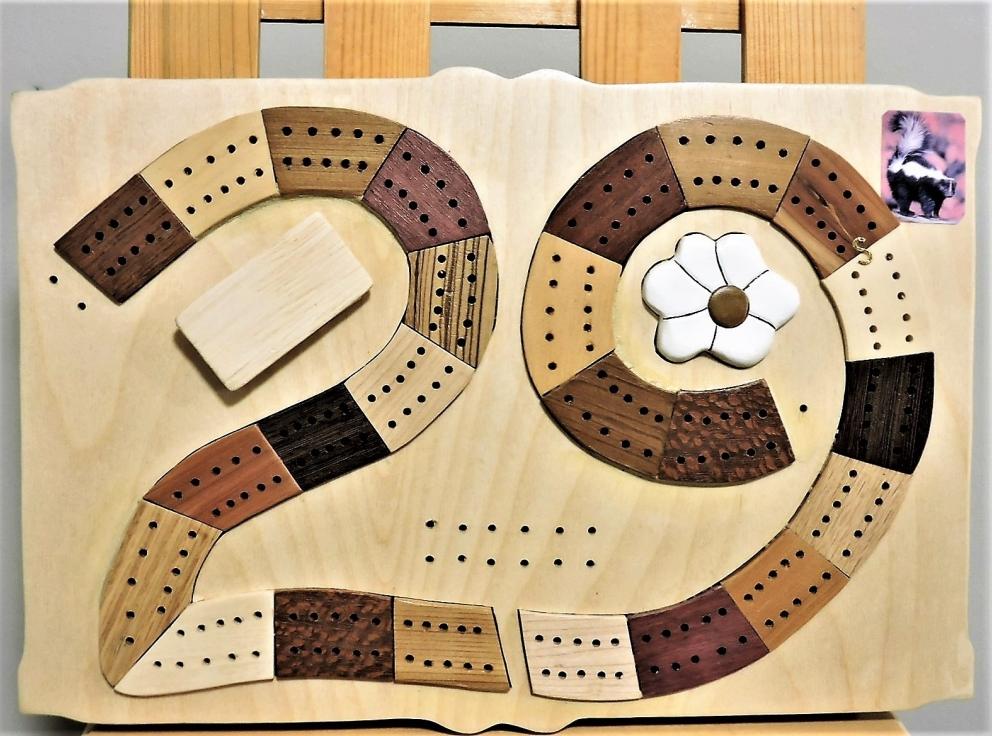 Image for KIRKPATRICK INTARSIA WOODWORKING The Cribbage Board