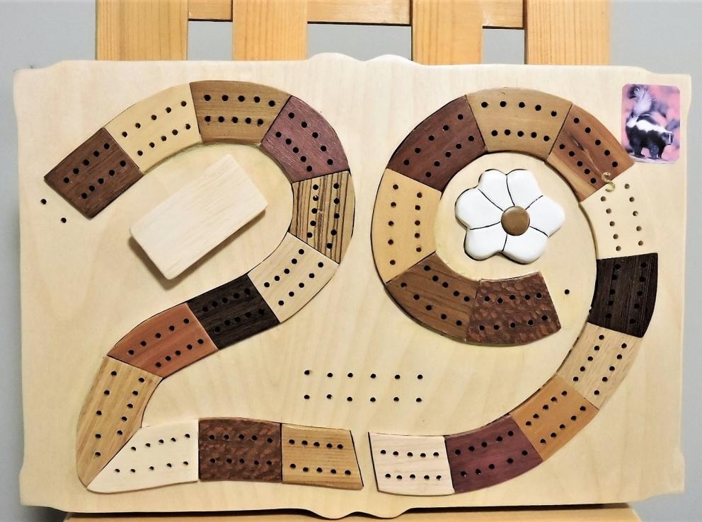 Image for KIRKPATRICK INTARSIA WOODWORKING The Cribbage Board