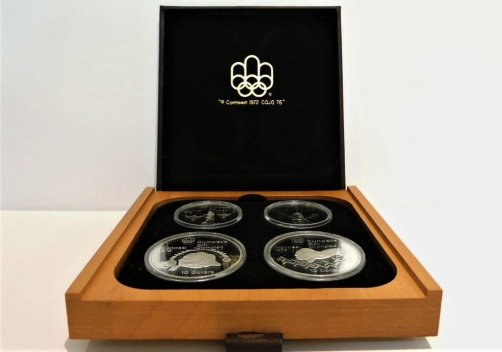 Image for 1976 OLYMPIC FOUR COIN SET