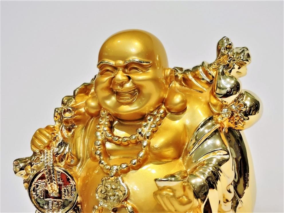 Image for BUDDHA!! THE GOLDEN LAUGHING BUDDHA LUCKY & HAPPINESS