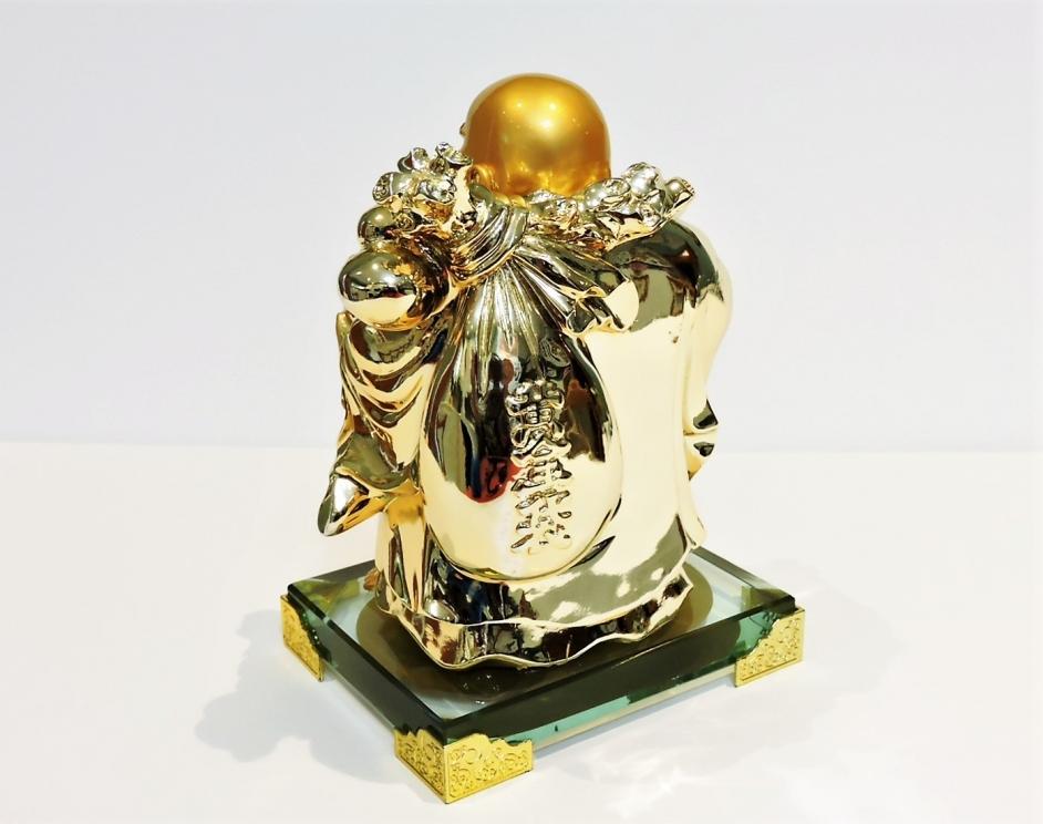 Image for BUDDHA!! THE GOLDEN LAUGHING BUDDHA LUCKY & HAPPINESS