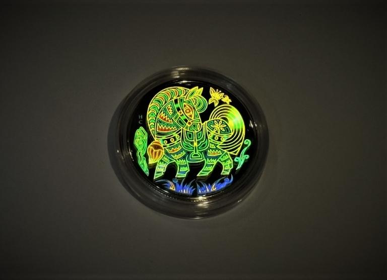 Image for GOLD COIN YEAR OF THE HORSE 2002 PROOF QUALITY RCM COIN