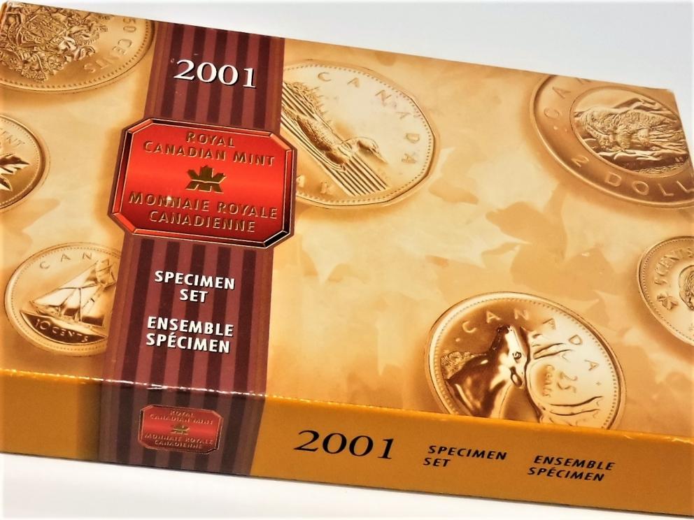 Image for ROYAL CANADIAN MINT 2001 SPECIMEN COINAGE