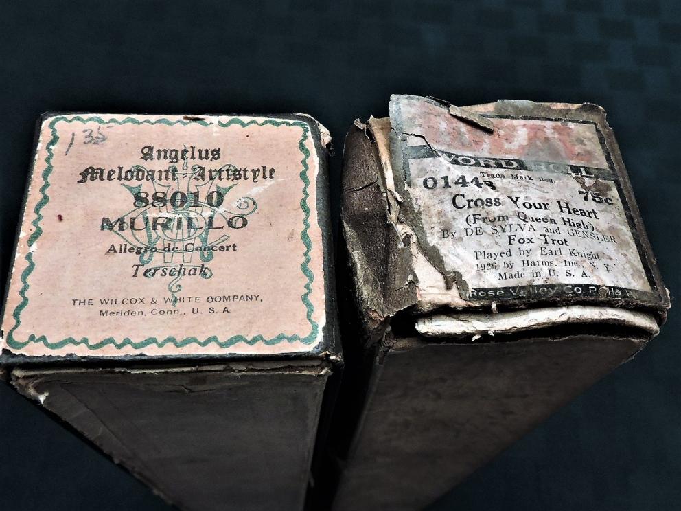 Image for PLAYER PIANO WORD ROLLS OF FAMOUS MUSIC